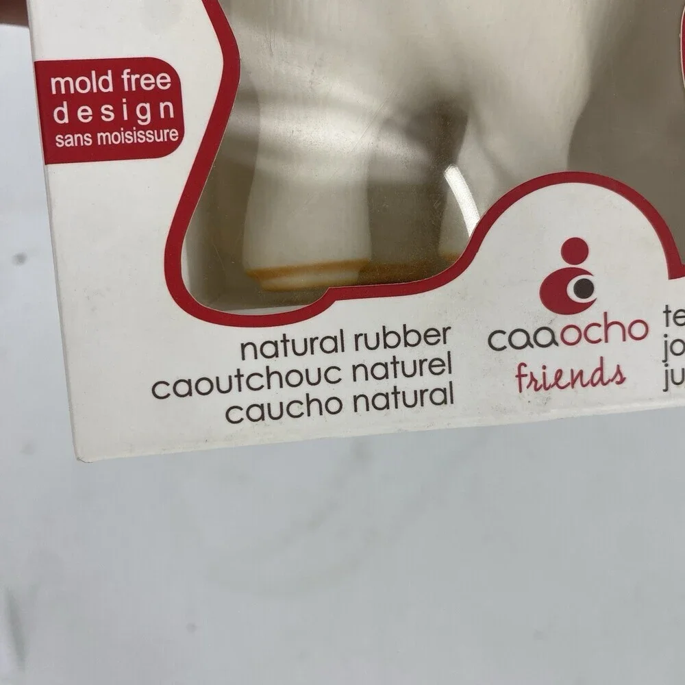 Sola the Goat Natural Rubber Teething Toy Baby Teether BPA Free Sensory Toy